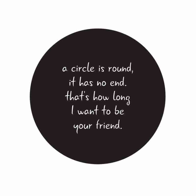 circle friends quotes