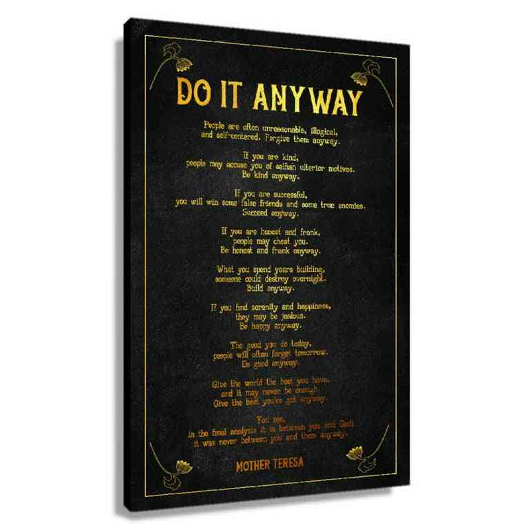 do it anyway quote