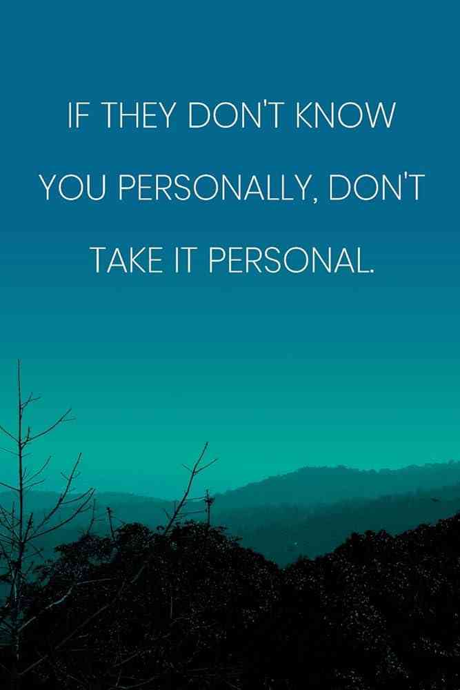 don't take it personal quotes