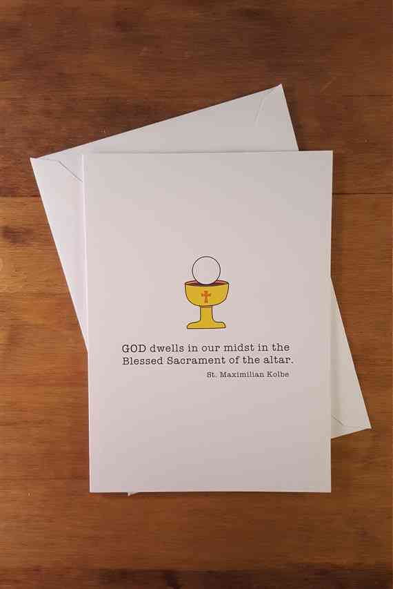 first communion quotes