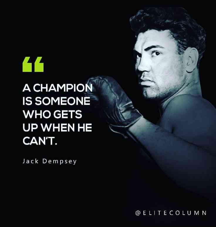 jack dempsey quotes