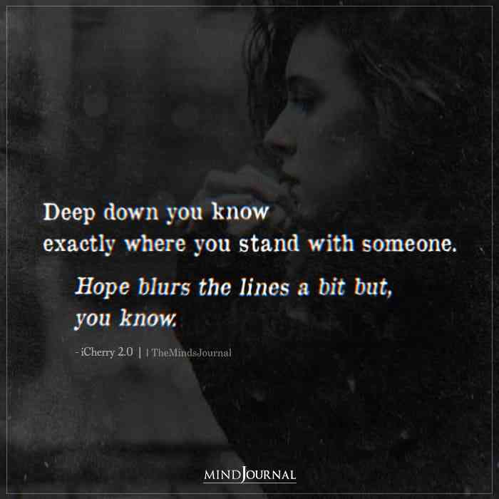 knowing where you stand quotes