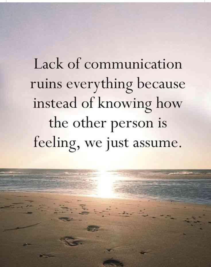 lack of communication quotes and sayings