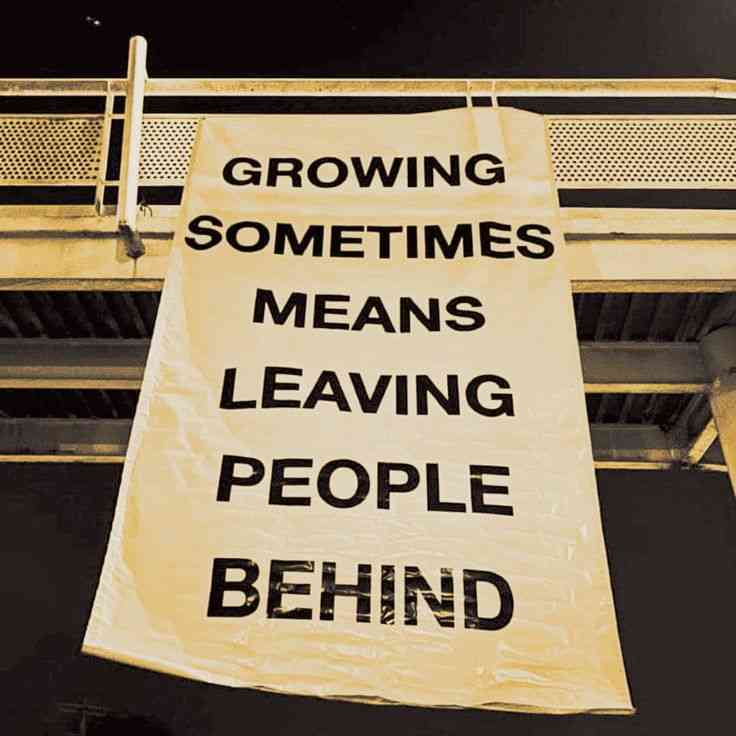 leaving people behind quotes