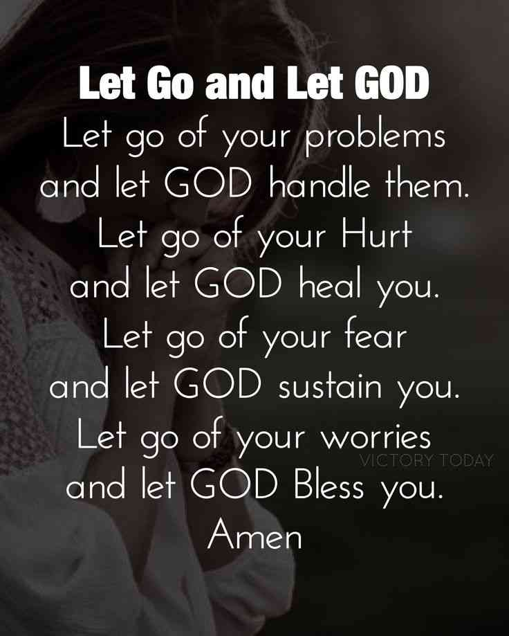 let go and let god quotes