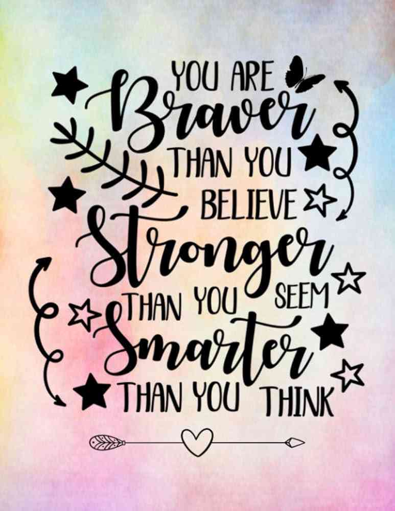 motivational quote you are stronger than you think