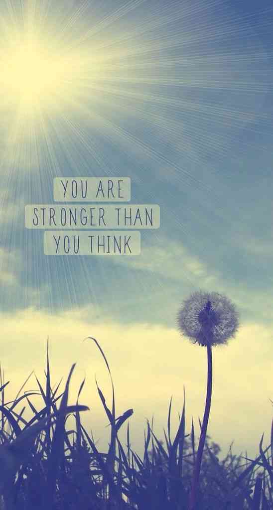 motivational quote you are stronger than you think