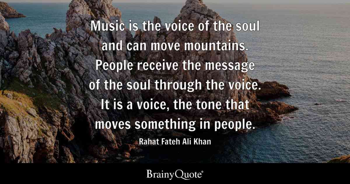music and the soul quotes