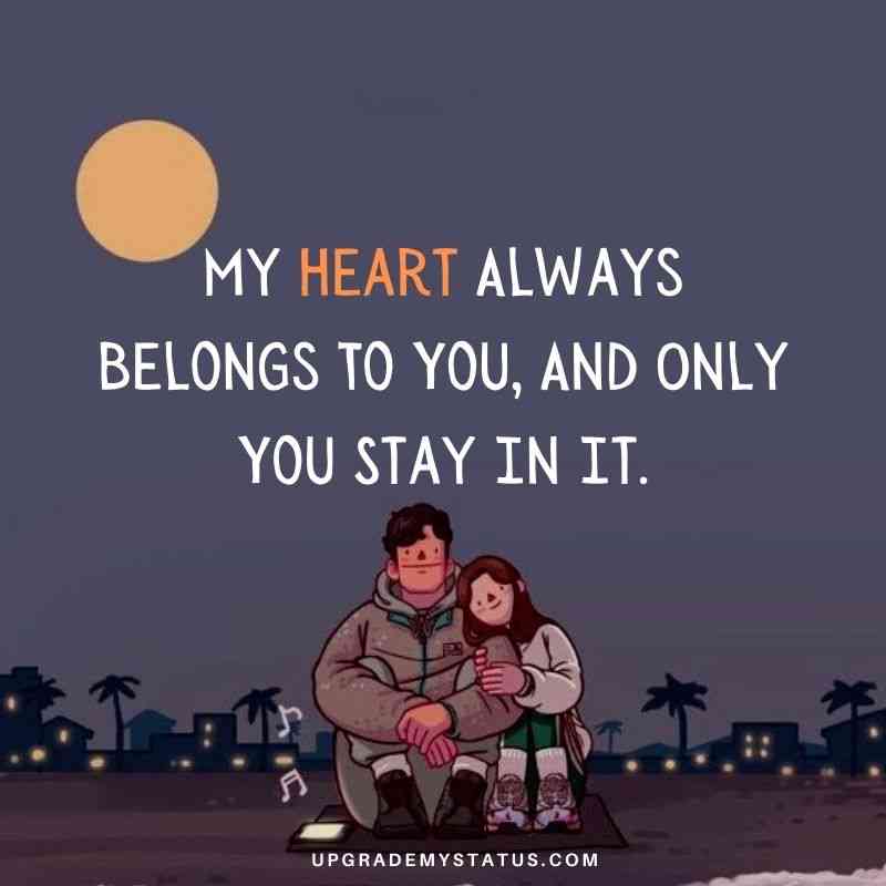 my heart belongs to you quotes