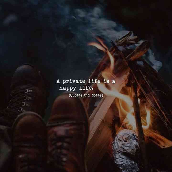 private life quotes
