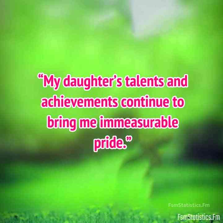 proud of my daughter quotes