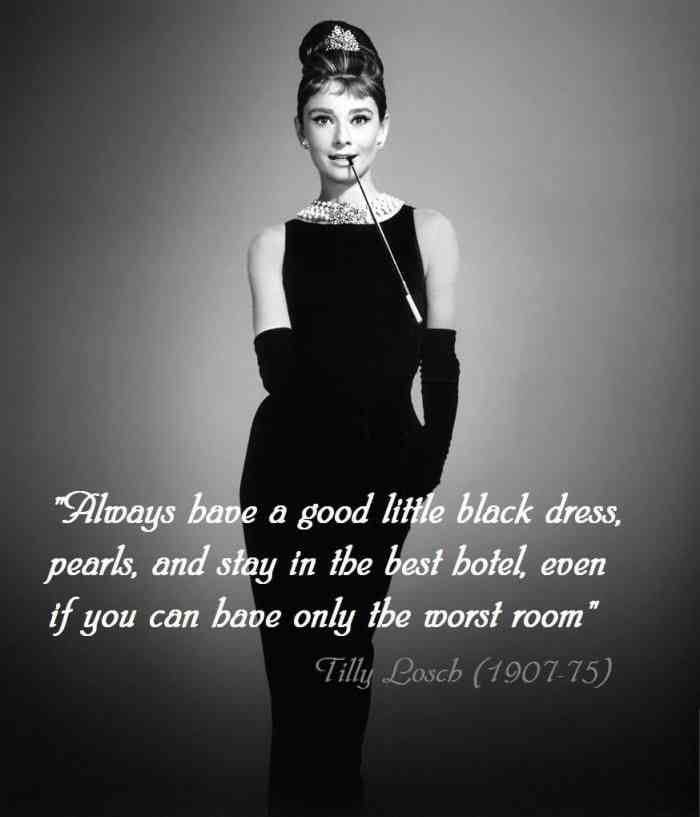 quotes about little black dress