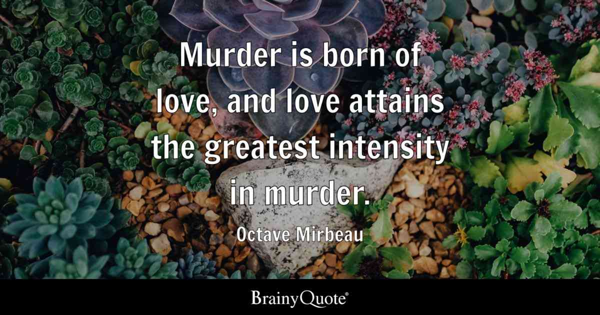 quotes about murder