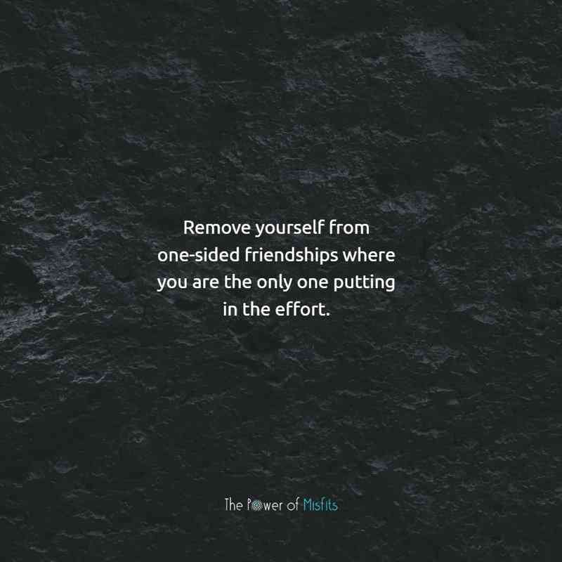 quotes about one sided friendships