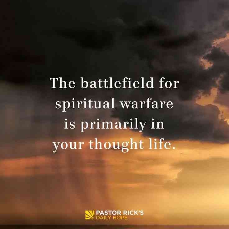 quotes about spiritual warfare
