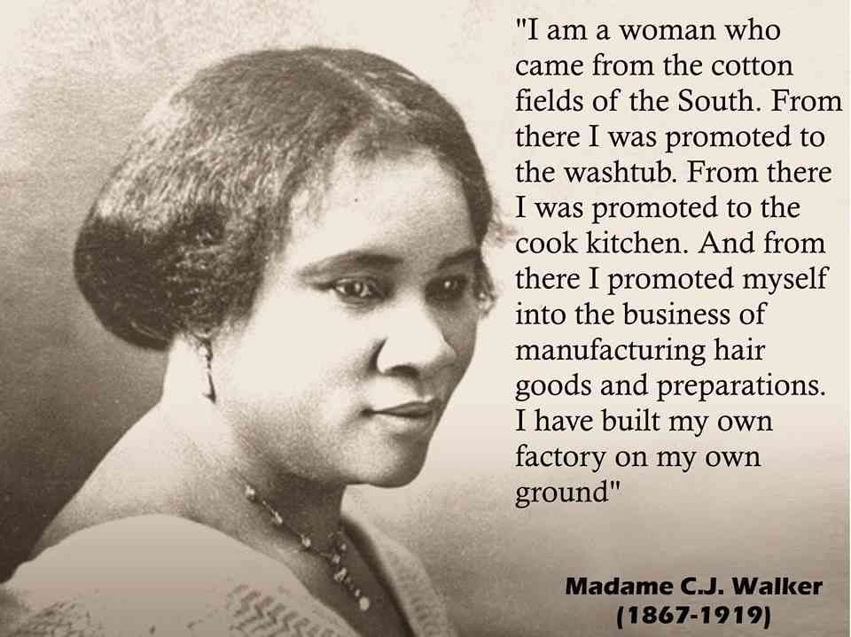 quotes by madam cj walker