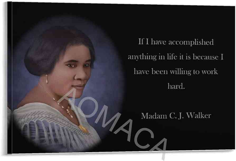 quotes of madam cj walker