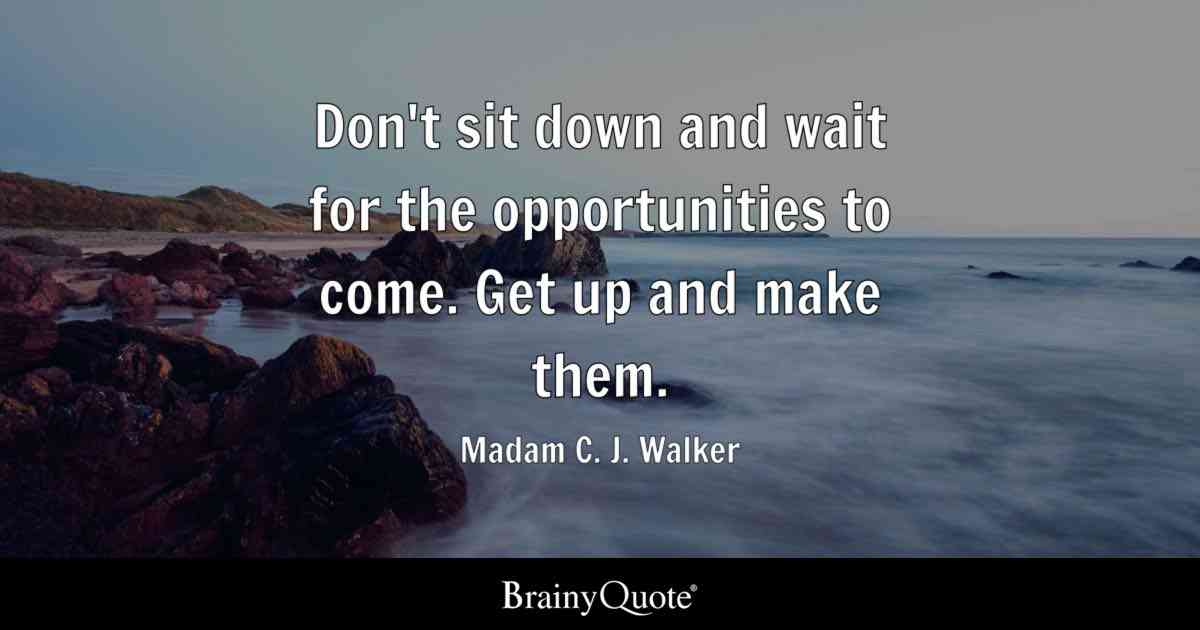 quotes of madam cj walker