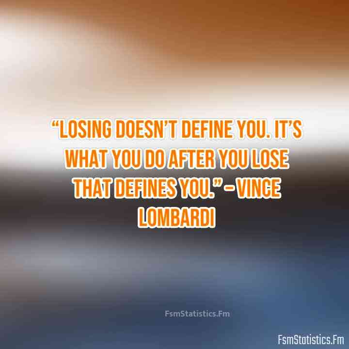 quotes on losing game