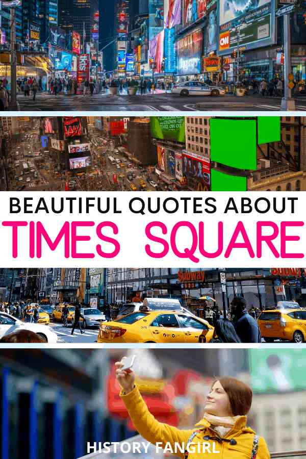 quotes on times square