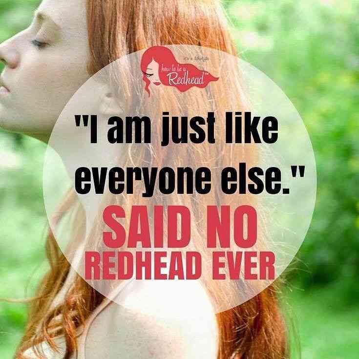red hair quotes for instagram