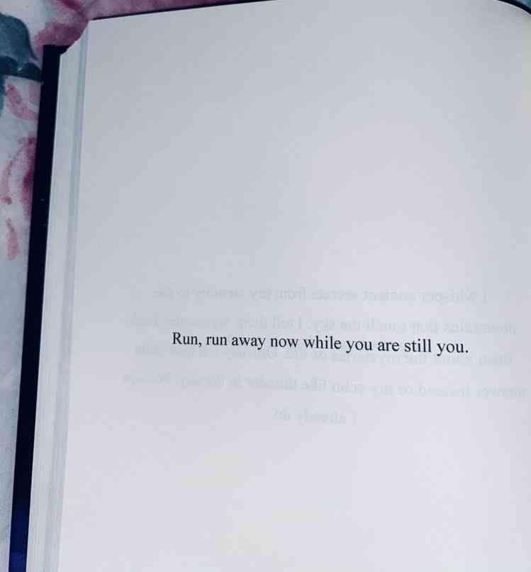 running away quotes
