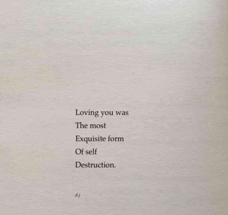 self destruction quotes
