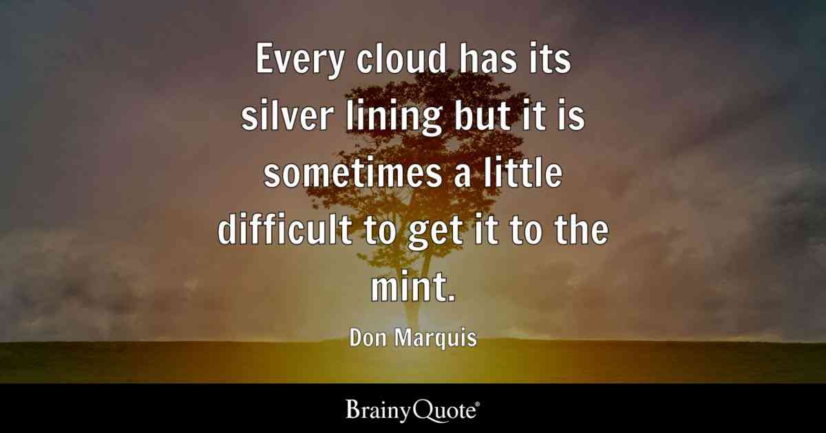silver lining quotes