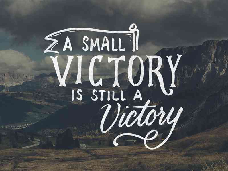 small victories quotes