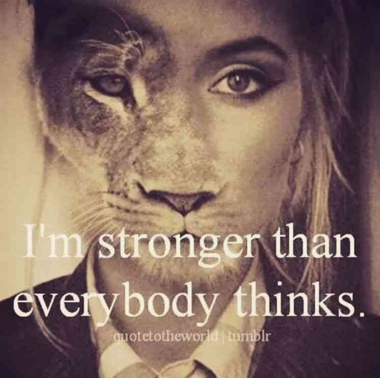 strong woman lion quotes