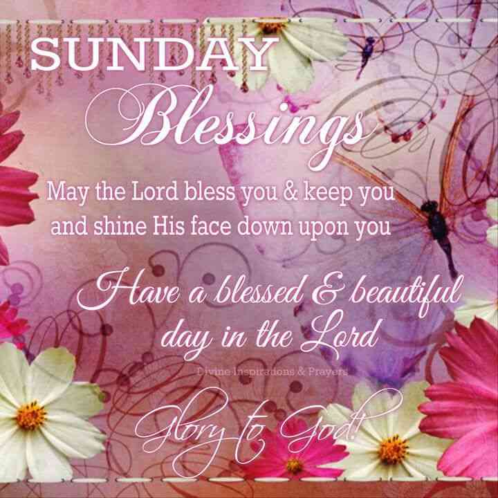 sunday blessings images and quotes