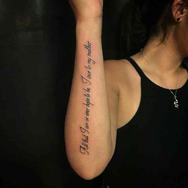 tattoo arm quotes