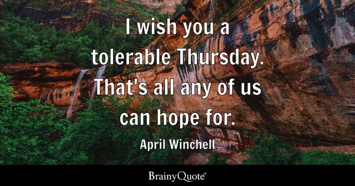 thursday quotes for work funny