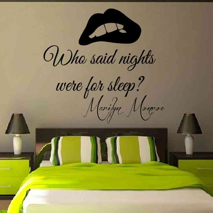 wall quotes for bedroom