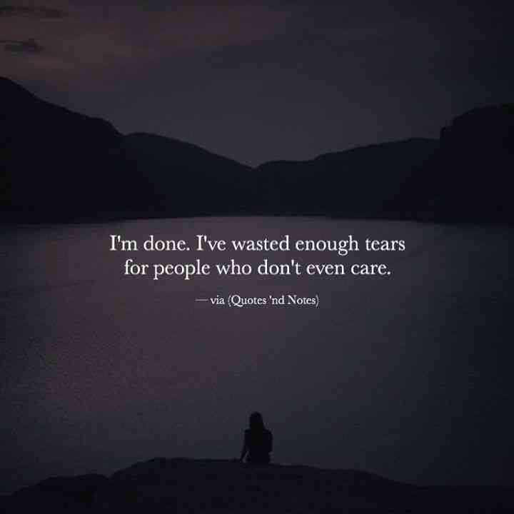 when i'm done im done quotes