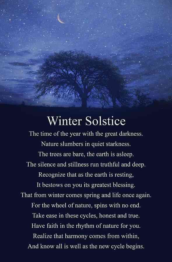 winter solstice quotes poems